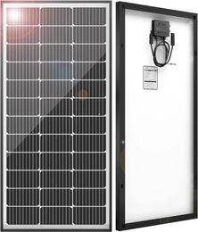 9BB zonnepanelen 12V 100 watt monokristallijn paneel Hoog efficiënte module PV -lading voor RV Battery Boat Caravan 240430