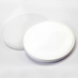 Sublimatie Blanco Keramiek 9cm Mat Pads Coaster White Ceramics Onderzetters Warmte Transfer Afdrukken Custom Cup Mats Pad Thermische onderzetters