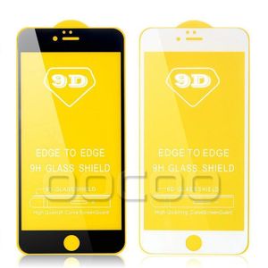 Protecteur d'écran de téléphone en verre trempé à colle complète 9D pour iPhone 12 MINI PRO 11 XR XS MAX 8 7 6 Samsung Galaxy S21 Plus A32 A42 A52 A72 4G 5G A51 A71 A02S Moto G Stylus 2021