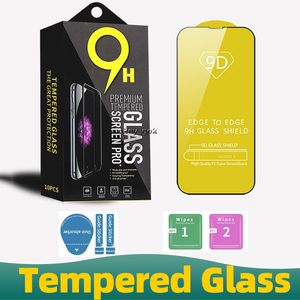 9D Full Glue Cover Film de protection d'écran en verre trempé incurvé pour Huawei P50 P40 Lite E Mate 40 30 Nova3 5T 8SE