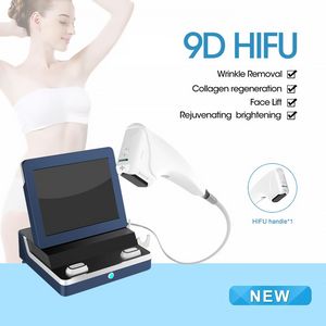 9D HIFU 12 lignes lifting Anti-âge dissolvant de rides Machine de beauté professionnelle pour l'abdomen Double Chi perte de graisse raffermissement de la peau