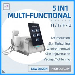 9D HIFU pour le dispositif de suppression des rides de levage du visage 8 cartouches différentes 20500 coups de réduction de graisse corps minceur HIFU rajeunissement du visage machine de resurfaçage de la peau