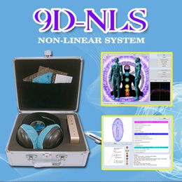 biorresonancia completa del analizador 9D Nls de la salud del cuerpo del escáner 9D NLS de diagnóstico de la salud de 9D LRIS NLS