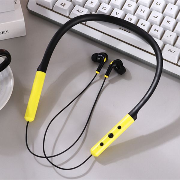 9d stereo Surround Bluetooth Headphone Wireless Bluetooth 5.0 Sport Round Band Earphones Magnétique étanche avec micro Mic TWS Electods Boîte d'emballage