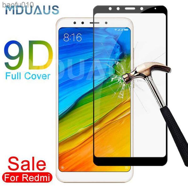 Vidrio templado 9D para Xiaomi Redmi 5 Plus 5A S2 Go K20 Note 5 5A Pro Protector de pantalla Redmi 4 4X 4A Película protectora de vidrio de seguridad L230619