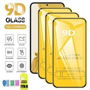 Protecteur d'écran en verre trempé 9D, Film à couverture complète pour Xiaomi Redmi Note 12 Pro 11 10 9 8 7 6 9S 10S 11S 12S