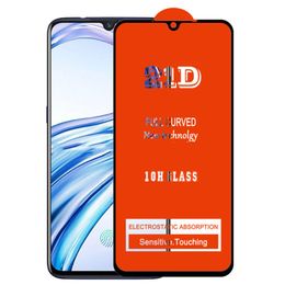 21D Full Lijm Screen Protector Gehard Glas Beschermende Proof Gebogen Coverage Guard Film Cover Shield voor LG Stylo 7 6 K92 K62 Plus K52 K42 K22 K71 K61 K51S K41S Q52 Q61