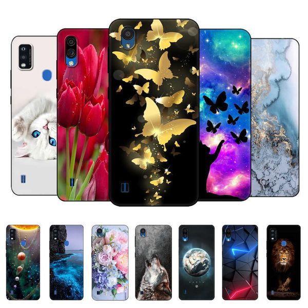 Pour ZTE Blade A5 2019 2020 Coque arrière de téléphone A51 A 5 51 Coque silicone souple pare-chocs Fundas noir étui en Tpu