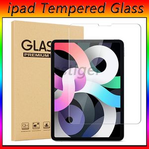 9H tablet gehard glas 2,5D 0,33 mm Clear Screen Protector Film voor iPad 10 10,9 11 10,2 inch Air 6 9.7 Pro Samsung Tab A7 Lite Active T307 T350 T355 T290 T295 met retailbox