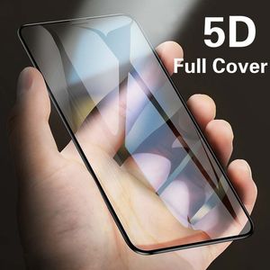 Verres trempés 9H pour iPhone 11 pro max/ XR/XS/MAX/X 6/6S Plus 7/8/Plus protecteur d'écran à couverture complète