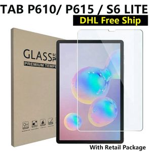 Protecteur d'écran en verre trempé 9H pour Samsung Galaxy Tab S6 S7 T870 T500 S4 T830 S5E T720 avec emballage de vente au détail