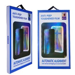 Eenvoudig te installeren frame Stofdichte installatiekit Privacy Gehard glas Screenprotector voor iPhone 13 14 15 pro Max anti-plassen Volledige dekking anti-stof Automatische uitlijning