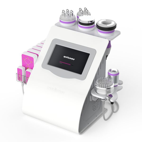 Système de Cavitation amincissant 9 en 1 40k, masseur Anti-cellulite sous vide, marteau chaud et froid, Machine à microcourant Bio Lift