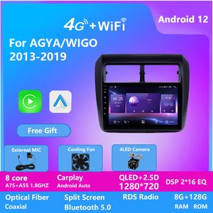 9 pouces Android voiture vidéo tête unité stéréo lecteur Gps pour TOYOTA AGYA/WIGO 2013-2019 avec WIFI multimédia Audio