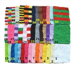 9 pouces bébé fille Crochet Tutu bustiers poitrine enveloppement large Crochets camisole bandeaux couleur bonbon vêtements 9922655