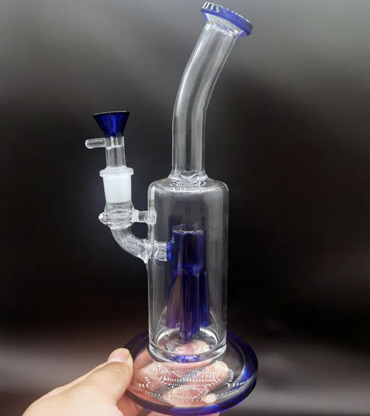 9 pouces Shisha Narguilés Heady Verre Bécher Bong Avec Bol Grande Taille Huile Dab Rigs Bongs Cinq Filtres Tuyaux D'eau Barboteur