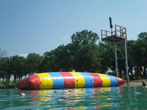 9m * 3m InflaTable Eau Catapult Blob Le Blob Gonflable Jouet Eau Blob Saut À Vendre