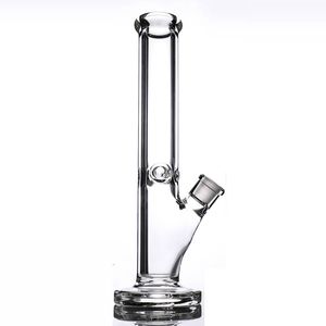 Hookahs 9 mm dik glas rechte bongs lang 35 cm met olifantengewricht super zware waterleidingen 14 inch hoogwaardige bong