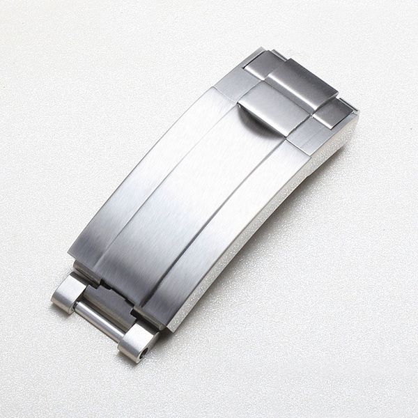 Correa de reloj de acero inoxidable de alta calidad, 9mm X 9mm, cierre desplegable con hebilla para Rolex Submariner Gmt Bands203p