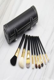 9PCSSet M Foundation Make -upborstels MAQUIAGEM Make -up Brush Cosmetics Brocha de Maquillage Set Kit1404629