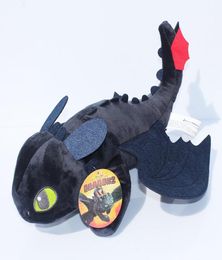 9quot 22 cm How to Train Your Dragon 2 Tandeloze Night Fury Knuffels Soft Gevulde Poppen Super Kerstcadeaus5746455