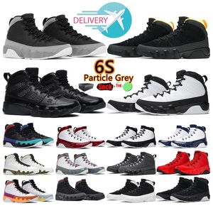 9s Hommes Chaussures de basket-ball Jumpman 9 Changer le monde Chili Sapin Rouge Université Or Bleu Bred Brevet Anthracite Racer Bleu baskets de sport pour hommes Eur 40-47