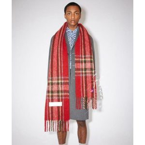 9Trr AC Épaissi Plaid Femmes Châle Chaud Wrap Hommes Et Femmes Style Général Écharpe Coloré Tzitzit Imitationofxu