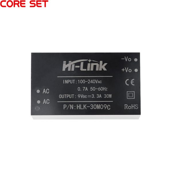 9V/12V/15V/24 V Módulo de convertidor CC CC 30M09C 30M12C HLK-30M15C 30M24C 220V Circuito de energía de alimentación regulada aislada Circuito EMC incorporado