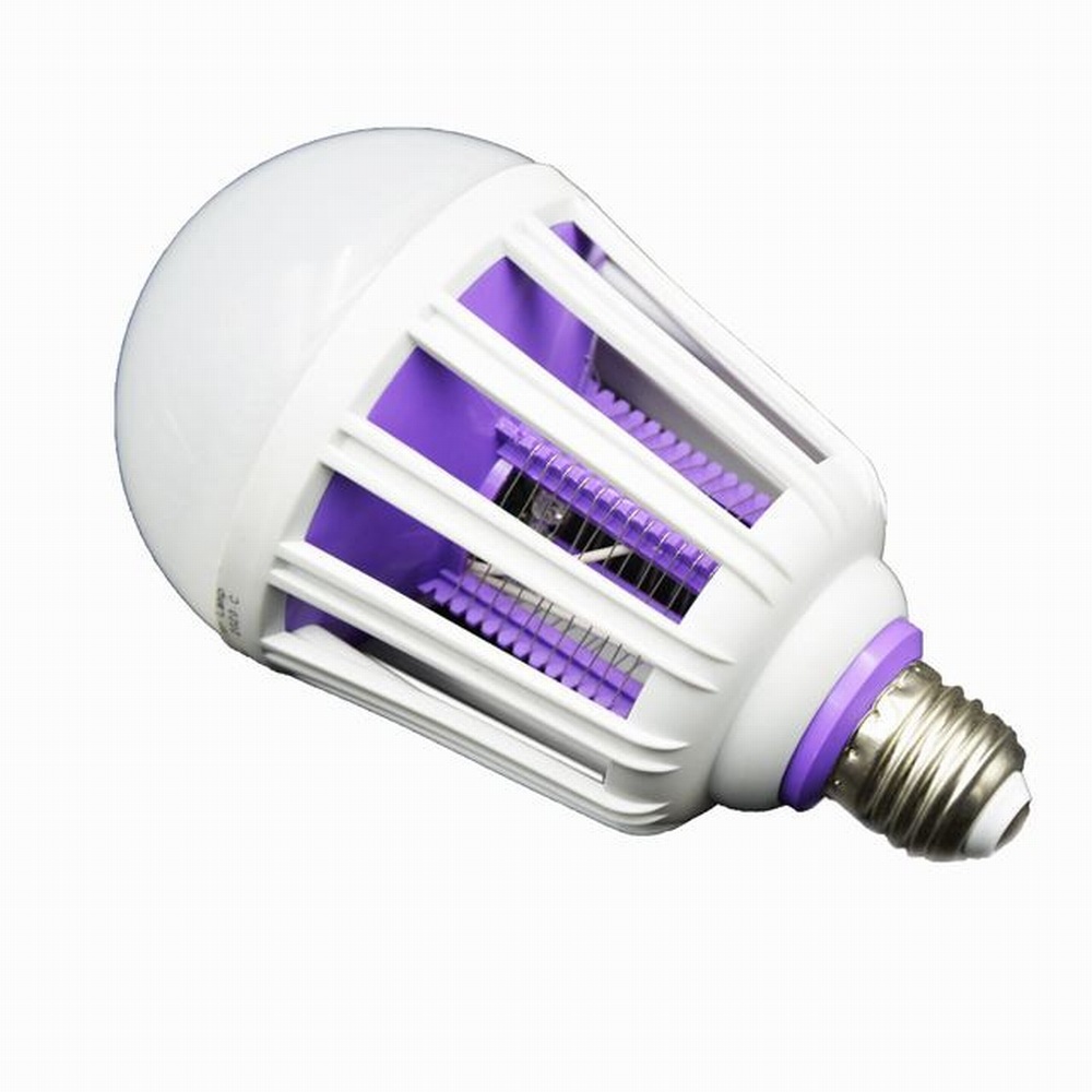 9W 15W 20W sivrisinek katil ampul, 365 nm UV LED elektrikli haşere böcek böcek zapper, 360 ° kapalı ve açık sinek öldürme lambası ile güçlendirilmiş