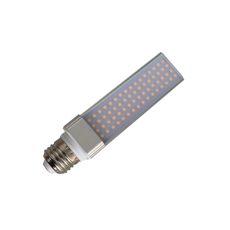 9W E26 G24 LED-lamp 5W Vervanging G23D-2 LED-plug in retrofit horizontale verzonken omlaag gloeilamp plug play koud wit 6500k oemled