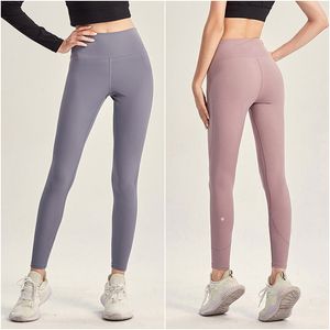 a-6214 Tenues de yoga pour femmes Pantalons Leggings Pantalons slim Collants Excerise Sport Gym Running Pantalons longs Taille haute élastique Vêtements de sport