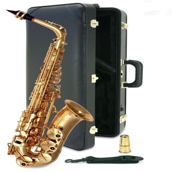 Saxofón Alto A 992 Nuevo saxofón Alto E plano instrumentos musicales de grado profesional de súper alta calidad con boquilla de regalo