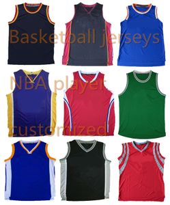 A +++ Basketbal Stitched Game Jerseys Aangepaste spelers Mens Geborduurde Premier Jersey Classic Jerseys Rev 30 Team USA Jersey XXS-8XL