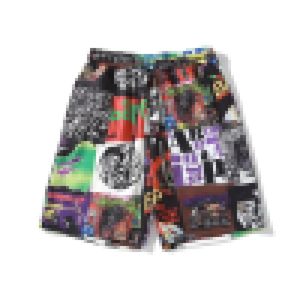 A Swimming Ape Short de survêtement pour hommes Style album CD Illustration Motif MONOGRAMME