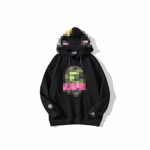 A Bathing Ape Automne Nouveau Automne et Hiver Teenage Letter Camo Print Pull Pull Bathing Ape Hooded