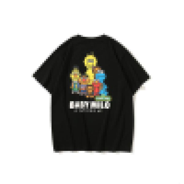 Un bain Ape Sesame Street t-shirt pour hommes