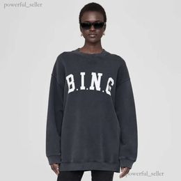 A Bing Tyler Designer Sweatshirts Noir Sport Classique Lettre Coton Pull Jumper Pull Occasionnel Femmes Hoodies 487