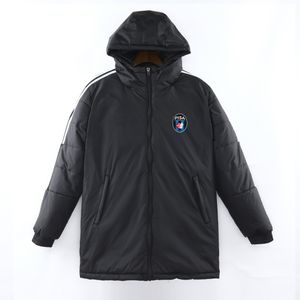 A.C. Pisa 1909 Chaqueta deportiva de invierno para hombre, ropa de manga larga, abrigo de moda, prendas de vestir exteriores, Parkas acolchadas, emblemas del equipo personalizados