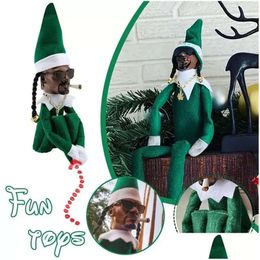 A Christmas on Snoop Elf Stoop Doll Spy Bent Home Decorati Jaar cadeau speelgoed