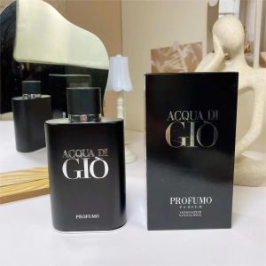 A + Designer Premium Black Bottle Long Long Spray Perfume Cologne 100ml pour hommes