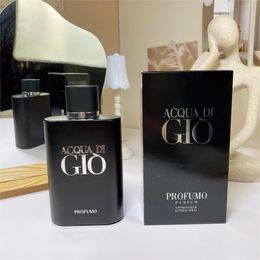 A+Designer Premium Perfume Luxe Men's Black Bottle Parfum Lang acteren Spray Perfume Heren Keulen 100 ml