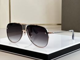 A DITA DECADE TOW vintage lunettes de soleil Designer Lunettes de soleil pour hommes célèbre marque de luxe rétro à la mode womes lunettes Design de mode femmes lunettes avec boîte