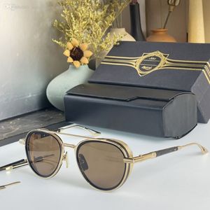 A DITA EPILUXURY 4 EPLX4 Diseñador de gafas de sol para mujeres para hombre lente uv 400 vintage envoltura entera de china última marca original TOP spe319x