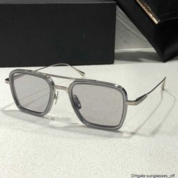 Eine DITA FLIGHT 006 Stark Vintage-Sonnenbrille, vergoldete Designer-Sonnenbrille für Herren, berühmte modische Retro-Luxusmarke, Damenbrille, Modedesign-Brille, N2YE