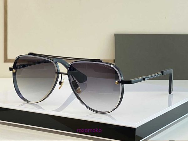 A Dita Mach otto TOP Original Designer Occhiali da sole per uomo famosi occhiali da vista di lusso retrò alla moda Occhiali da sole da donna di design alla moda con scatola ZMMC 95IZ