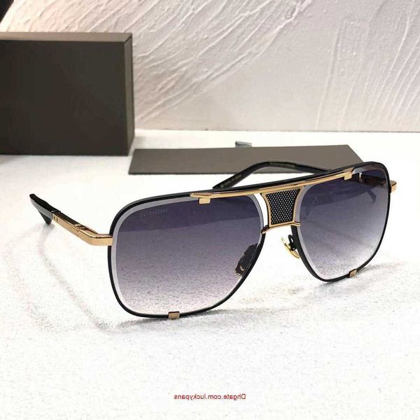 a Dita Mach Five Drx Gafas de sol de diseñador de marca de lujo de alta calidad para hombres, mujeres, nuevas ventas, desfile de moda de fama mundial, gafas de sol italianas Uv con caja R8HQ