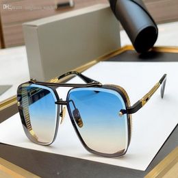 A DITA Mach Six Top lunettes de soleil de qualité de luxe pour hommes édition limitée marque Designer femmes uv nouvelle vente de mode de renommée mondiale sho2773