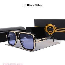 A Dita Mach Six Top Top Original High Quality Designer Sunglasses For Mens Famous Fashionable Retro Luxury Brand Eyeglass Fashion Design Women Glasses avec Case Jncn