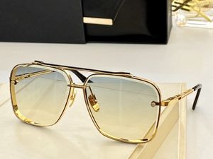 A Dita Mach Six Top Original Gafas de sol de diseñador de alta calidad para hombres famosos de moda Clásico retro marca de lujo anteojos Diseñador de moda