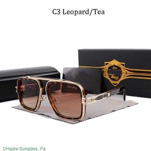 Een dita mach zes top originele hoogwaardige designer zonnebril voor heren beroemd modieuze retro luxe merk eetglas modeontwerp dames bril met case 7ovw